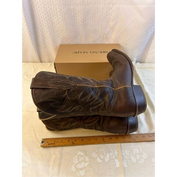 Sante Fe Cowboy Western Boots 10 EE wides Mexico - Picture 11 of 11